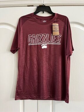 Rivalry Threads Grizzlies Performance Shirt - Maroon & White